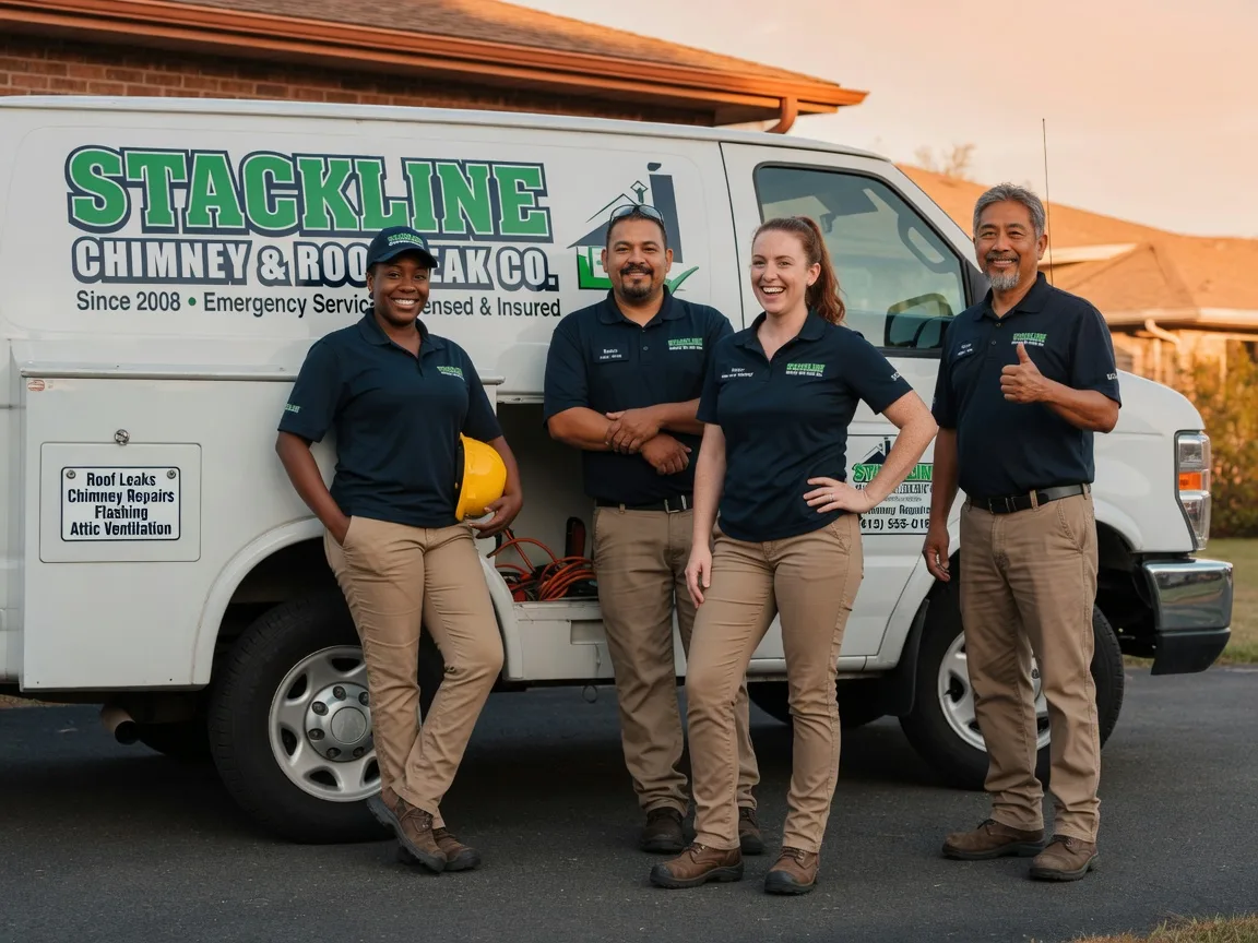 Chimney flashing repair company in Cedarville, AR